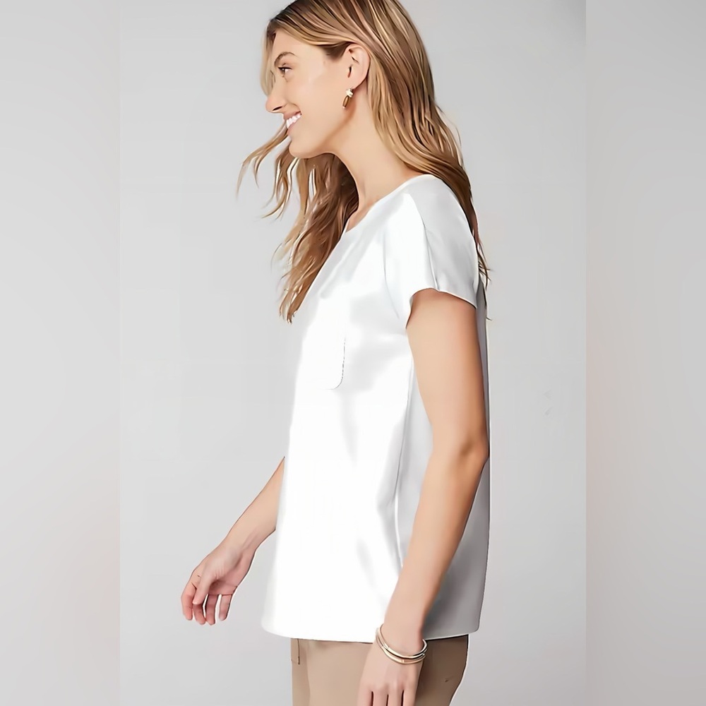 J.JILL One Pocket Short Sleeve Tee 3X